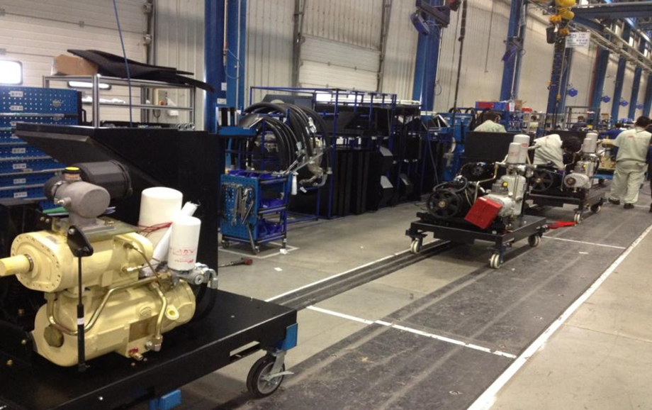 英格索蘭空壓機(jī)生產(chǎn)線